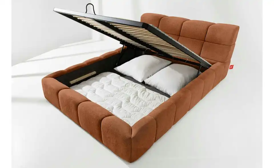 KONSIMO Polsterbett Aeri BHL 170|88|250 cm