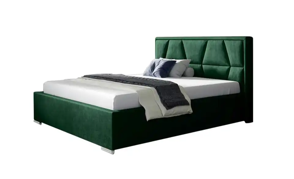 Polsterbett mit Bettkasten Loca BHL 120|110|216 cm