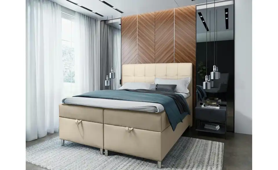 Boxbett mit Bettkasten Malabo BHL 120|110|210 cm