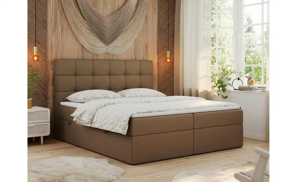 Boxbett mit Bettkasten Erni BHL 120|110|208 cm