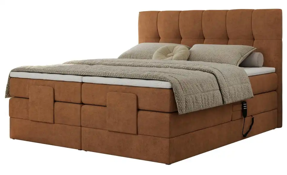 Motor Boxspringbett mit Bettkasten Vittoria BHL 148|124|211 cm