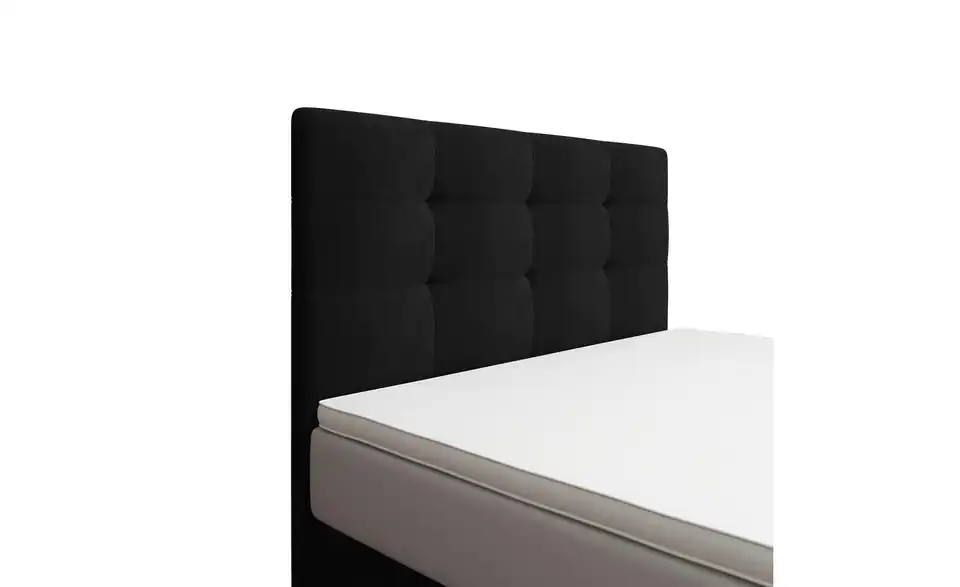 Boxbett mit Stauraum, Matratze H3 und Topper Duo BHL 90|102|205 cm
