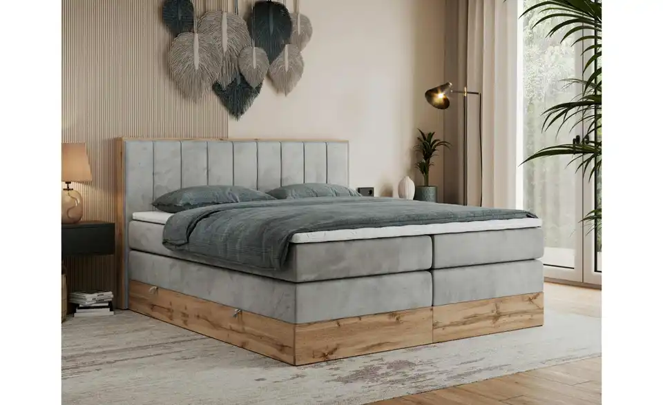 Boxspringbett mit Bettkasten Bellissimo King BHL 148|115|211 cm