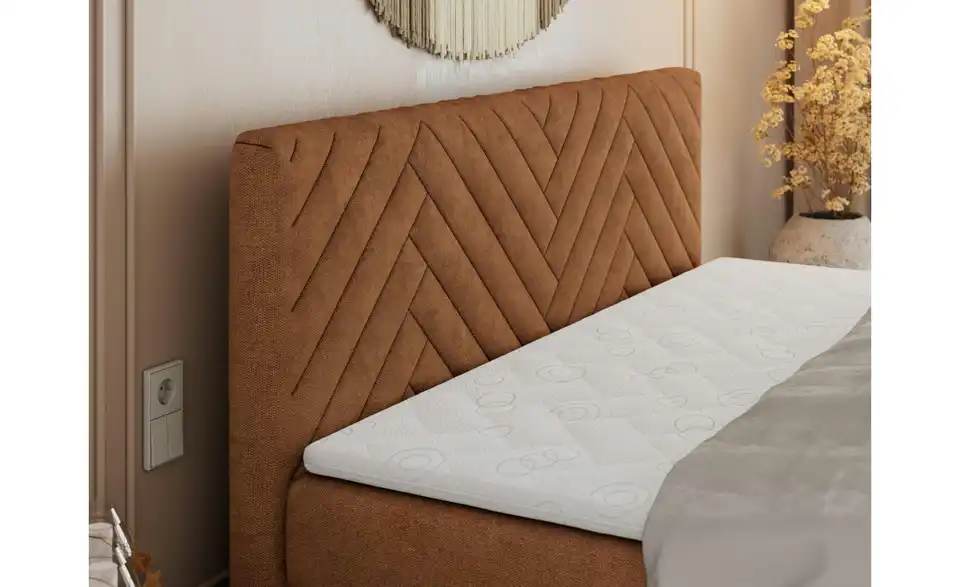 Boxspringbett mit Bettkasten Paris King Duo BHL 121|110|212 cm