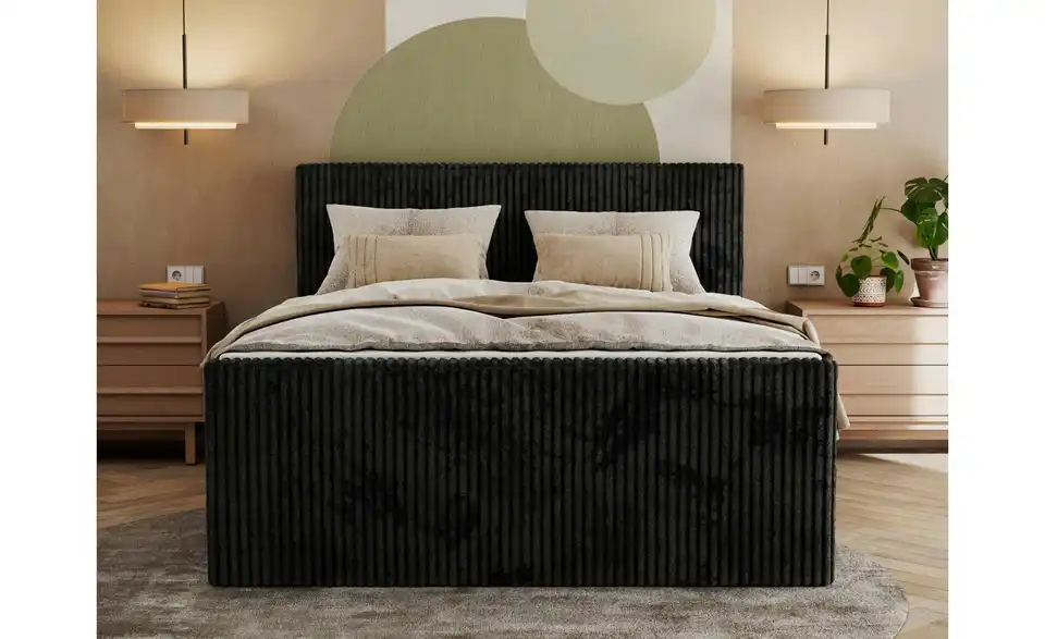 Boxspringbett mit Bettkasten Tiliano King Duo BHL 144|119|226 cm