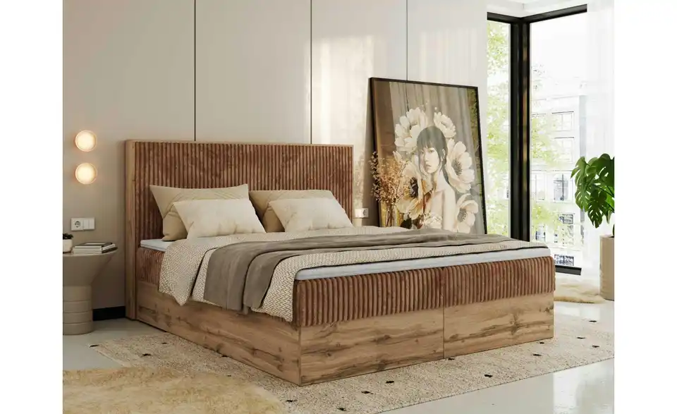 Boxbett mit Bettkasten Wood Classic BHL 144|120|215 cm Boxbett mit Bettkasten Wood Classic BHL 144|120|215 cm