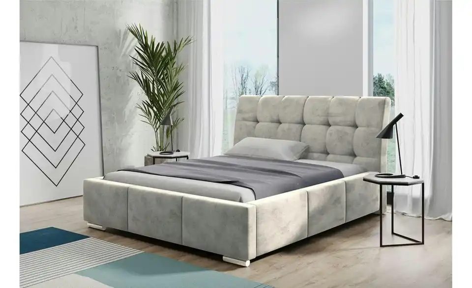 Polsterbett mit Stauraum Bari BHL 156|100|225 cm