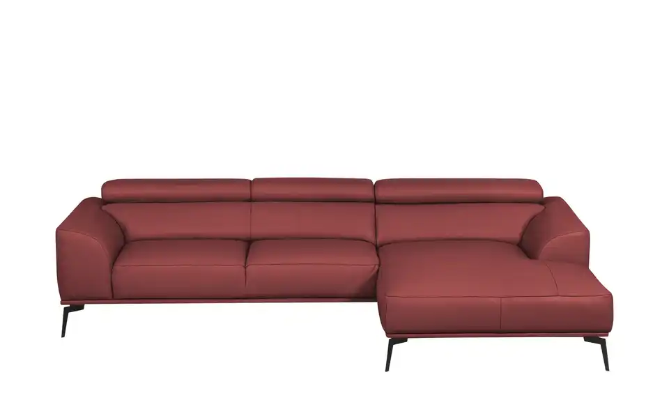 Ravensberger Werkstätten Ecksofa Atlanta BHT 283|92|173 cm, Leder