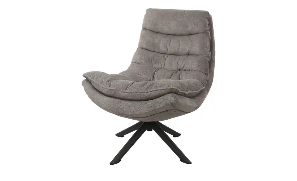 Dreh-Sessel Gwenllian BHT 71|102|87 cm, Flachgewebe Dreh-Sessel Gwenllian BHT 71|102|87 cm, Flachgewebe