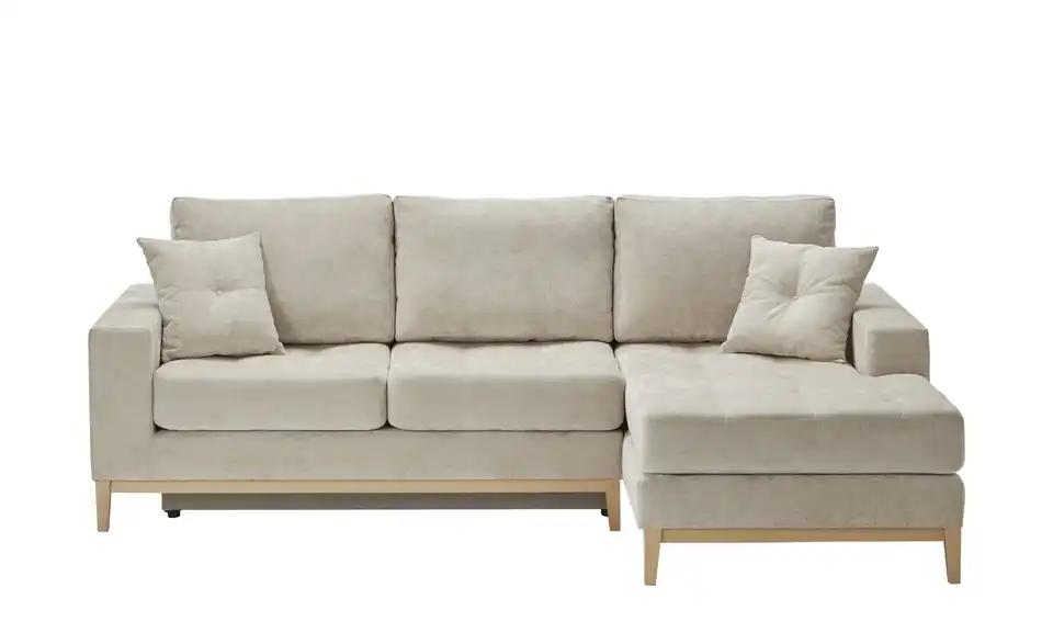 smart Ecksofa Vivien H 90 cm, Flachgewebe