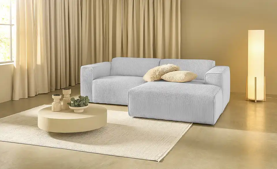 SOHO Ecksofa Enleen BHT 234|71|161 cm, Flachgewebe