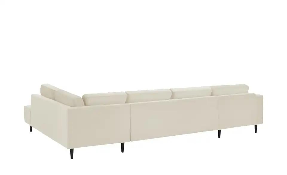 SOHO Wohnlandschaft Jesska BHT 335|83|200 cm, Cordstoff fein