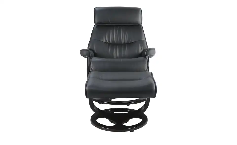 uno Sessel-Hocker-Set mit Relaxfunktion Ben BHT 80|105|92 cm, Leder