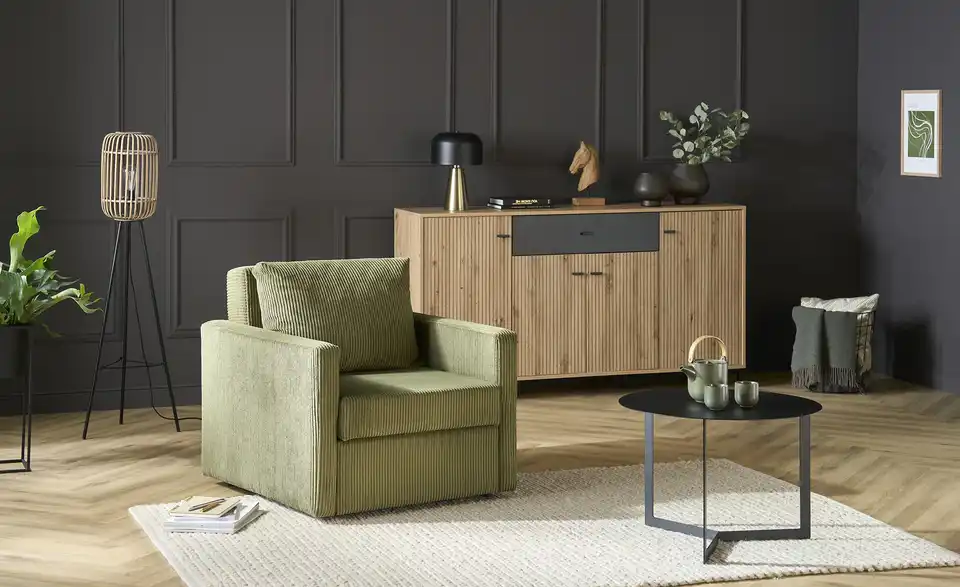 Schlafsessel Texas BHT 96|83|73 cm, Cordstoff Schlafsessel Texas BHT 96|83|73 cm, Cordstoff