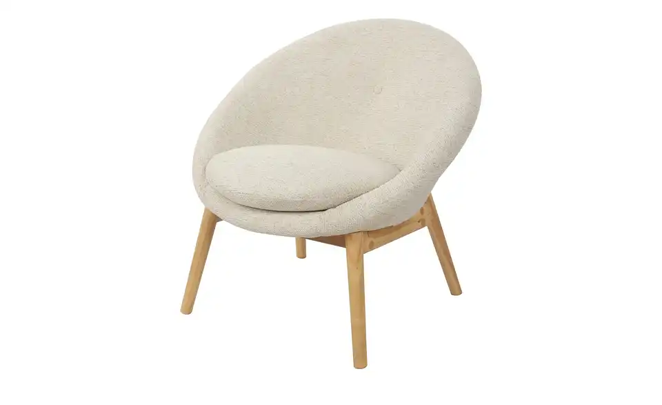 Sessel Gwinnia BHT 80|80|80 cm, Flachgewebe