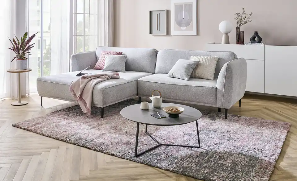 uno Ecksofa Conero BHT 288|85|178 cm, Mikrofaser