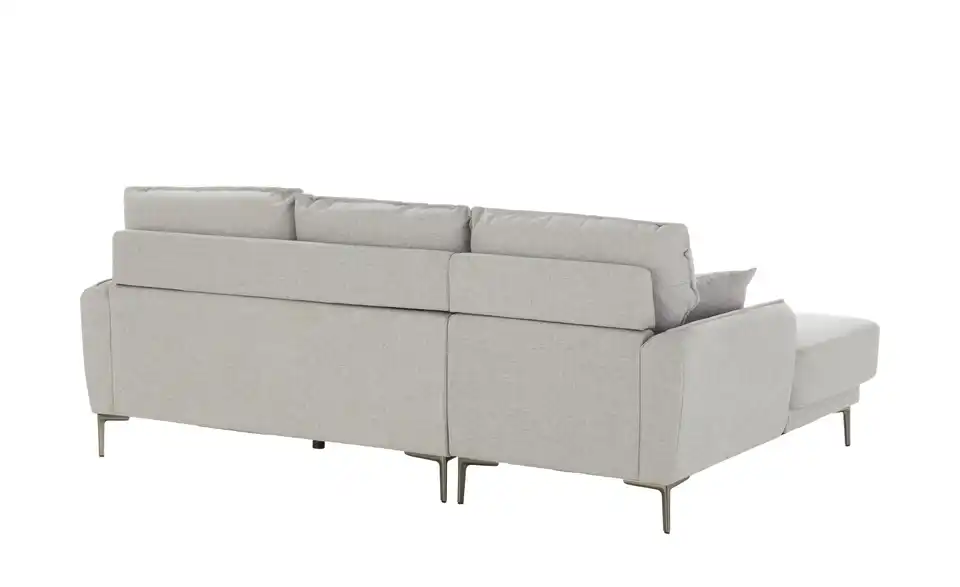 Ecksofa Asolita BHT 227|154|87 cm, Flachgewebe