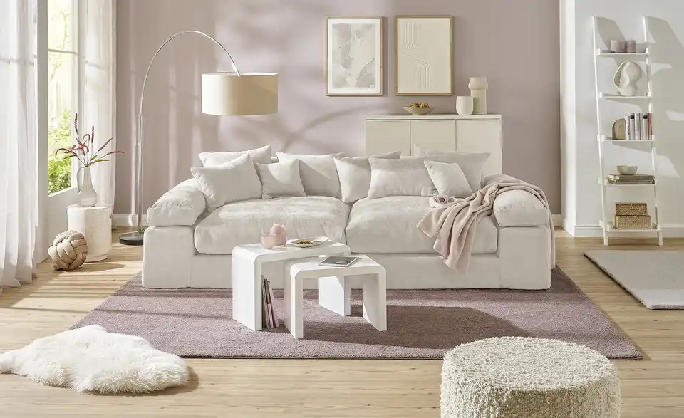 smart Big Sofa Lianea BHT 260|86|133 cm, Webstoff