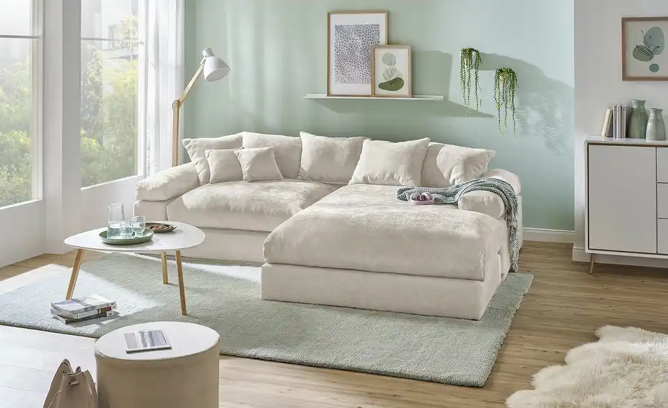 smart Ecksofa Lionore BHT 265|86|203 cm, Webstoff