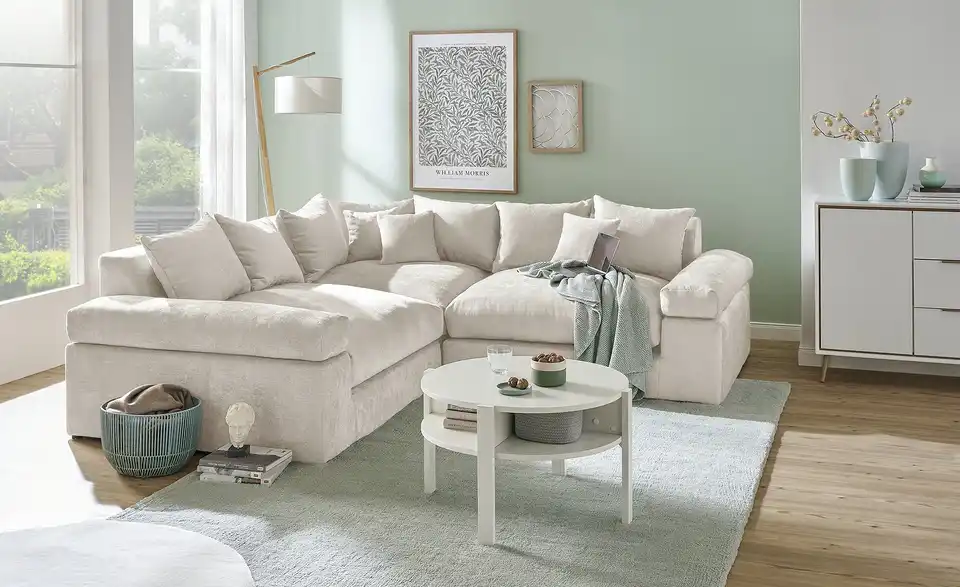 smart Ecksofa Lionore BHT 256|86|256 cm, Webstoff