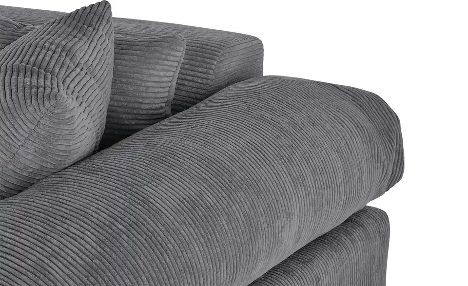 smart Big Sofa Lianea BHT 260|86|133 cm, Cordstoff