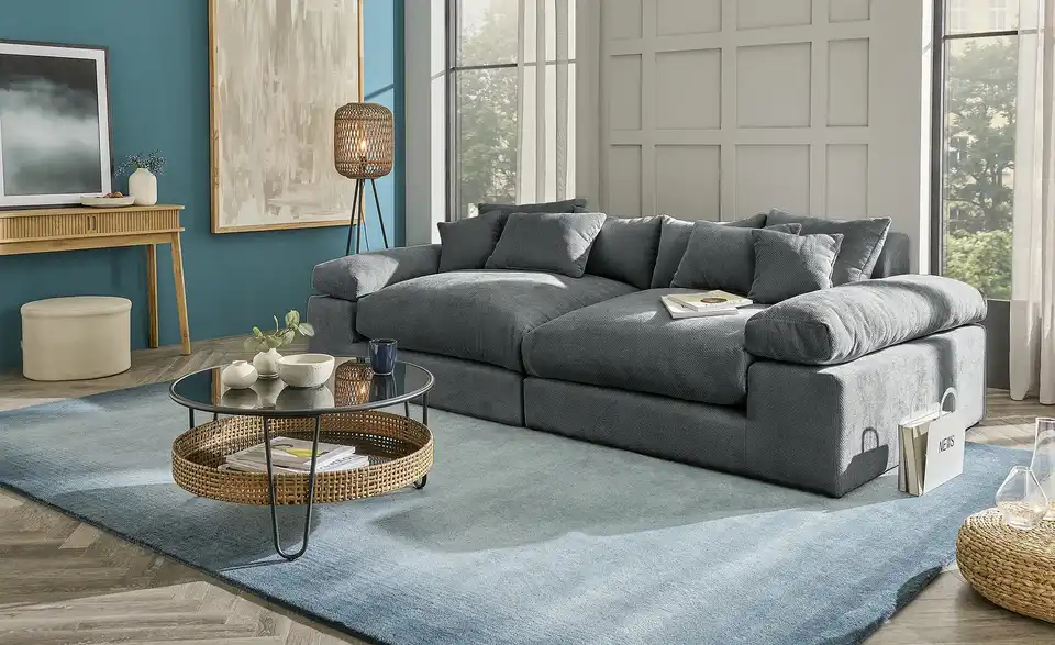 smart Big Sofa Lianea BHT 260|86|133 cm, Chenille smart Big Sofa Lianea BHT 260|86|133 cm, Chenille