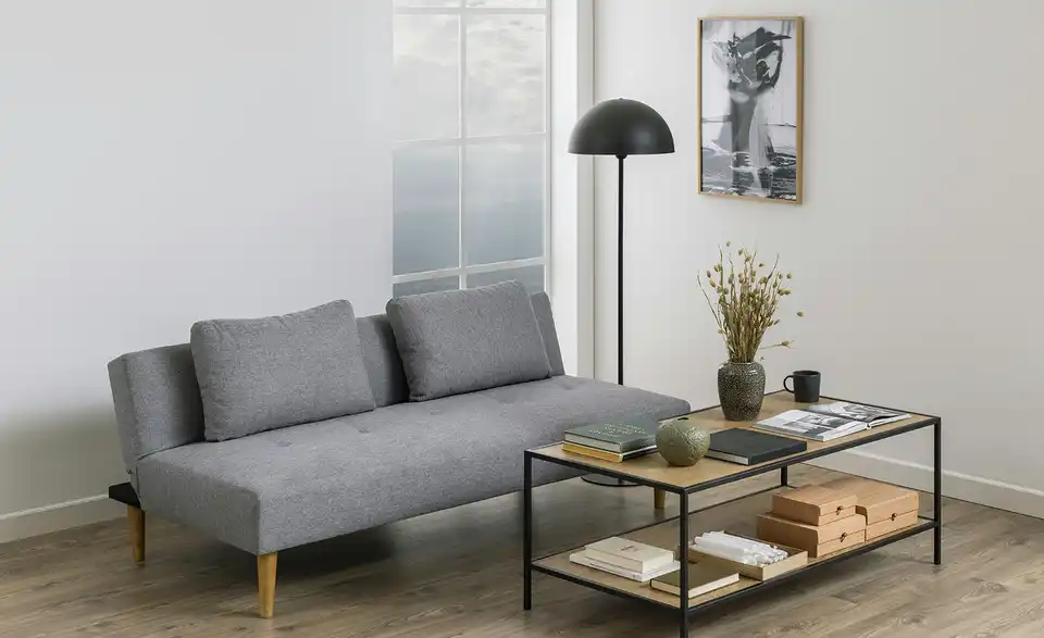 Schlafsofa Lucca BHT 180|74|86 cm, Flachgewebe