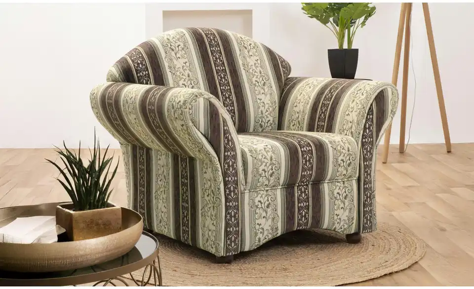 Max Winzer Sessel Corona BHL 96|83|86 cm, Chenille
