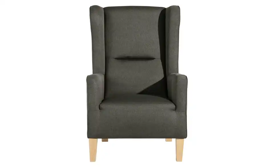 Max Winzer Ohrenbackensessel Baldwin BHL 74|114|83 cm, Flachgewebe