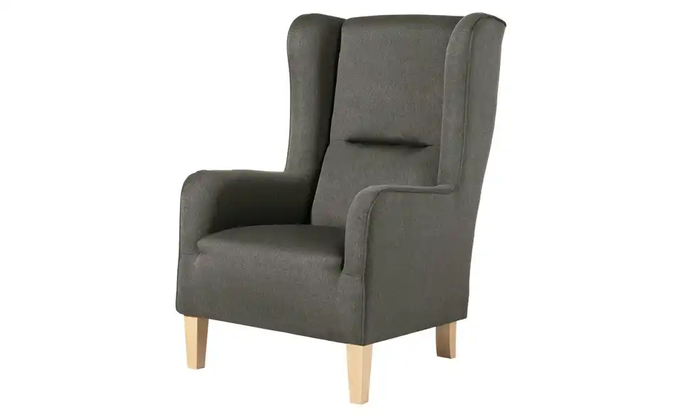 Max Winzer Ohrenbackensessel Baldwin BHL 74|114|83 cm, Flachgewebe