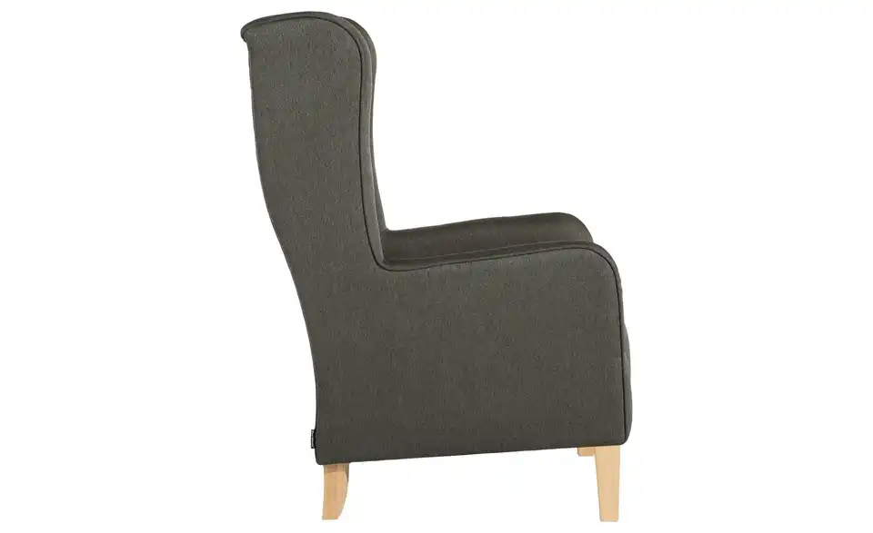 Max Winzer Ohrenbackensessel Baldwin BHL 74|114|83 cm, Flachgewebe