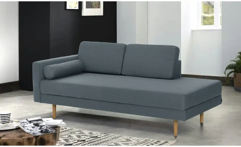 Max Winzer Recamiere Ivo BHL 190|81|87 cm, Flachgewebe Max Winzer Recamiere Ivo BHL 190|81|87 cm, Flachgewebe