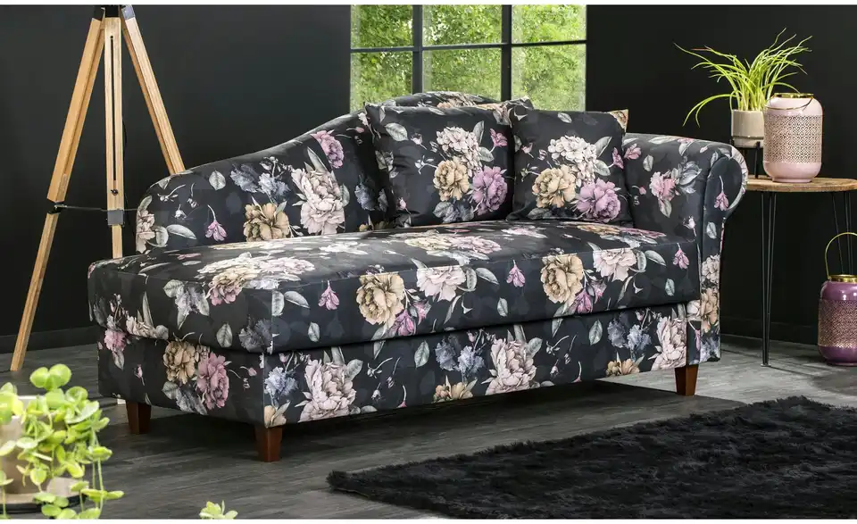 Max Winzer Recamiere Evelyn BHL 188|84|92 cm, Flachgewebe Max Winzer Recamiere Evelyn BHL 188|84|92 cm, Flachgewebe