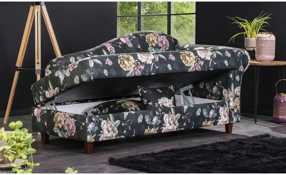 Max Winzer Recamiere Evelyn BHL 188|84|92 cm, Flachgewebe