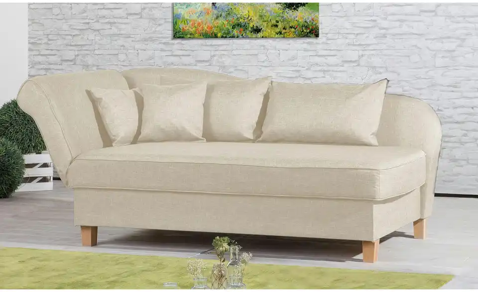 Max Winzer Recamiere Selma BHL 200|82|88 cm, Flachgewebe Max Winzer Recamiere Selma BHL 200|82|88 cm, Flachgewebe