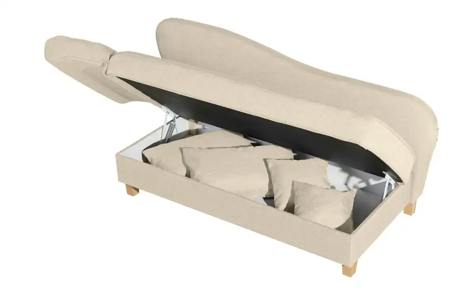 Max Winzer Recamiere Selma BHL 200|82|88 cm, Flachgewebe