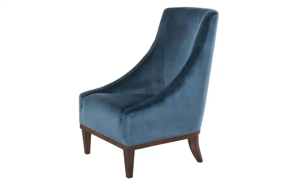 Max Winzer Sessel Lina BHL 67|96|78 cm, Samt