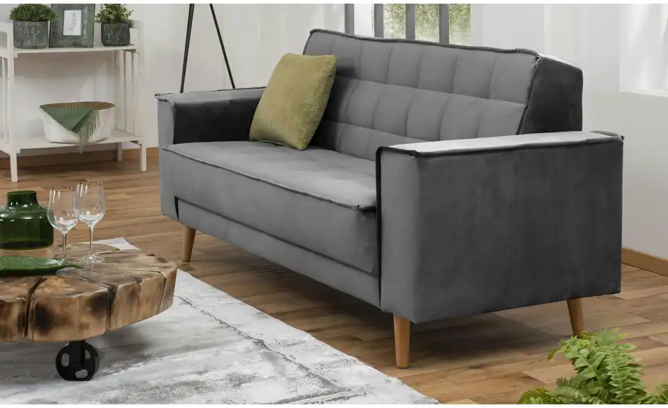 Max Winzer Einzelsofa Jolene BHL 180|84|78 cm, Samt