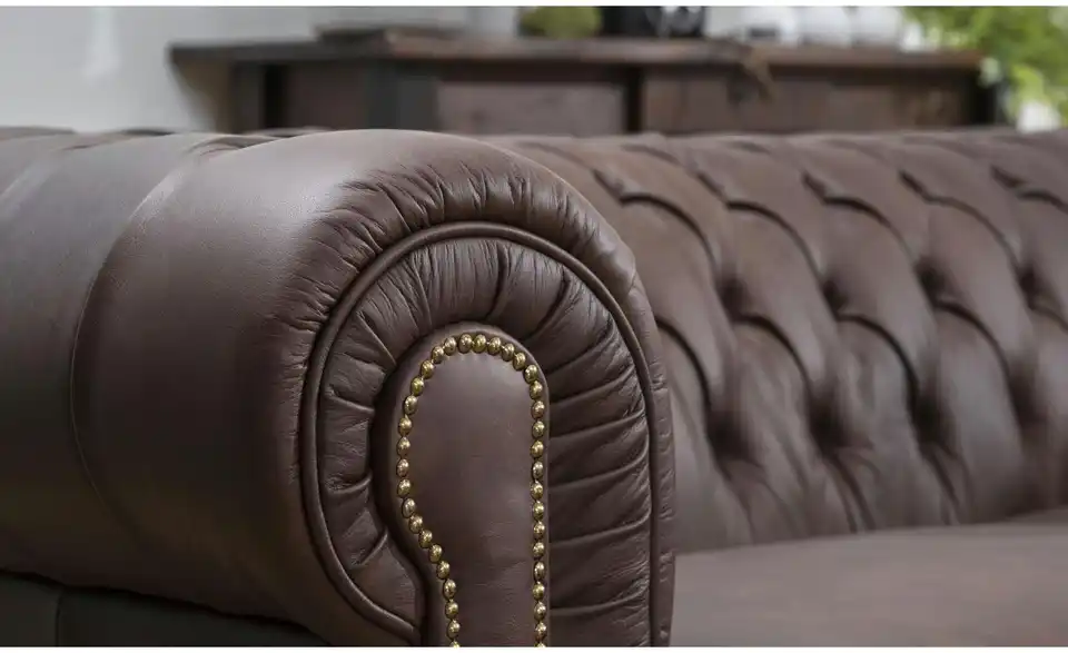 Max Winzer Einzelsofa Norwin BHL 174|74|98 cm, Leder