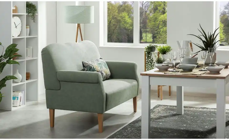 Max Winzer Einzelsofa Jule BHL 147|103|84 cm, Flachgewebe