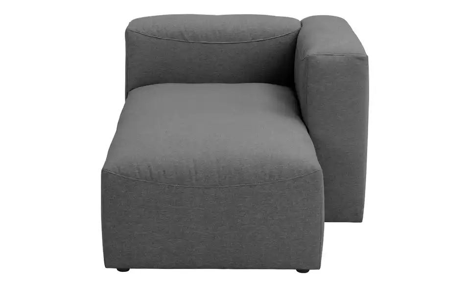Max Winzer Longchair Armlehne rechts Lena BHL 100|73|160 cm, Flachgewebe
