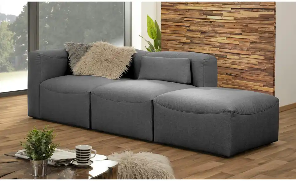 Max Winzer Ecksofa Lena BHL 250|73|100 cm, Flachgewebe