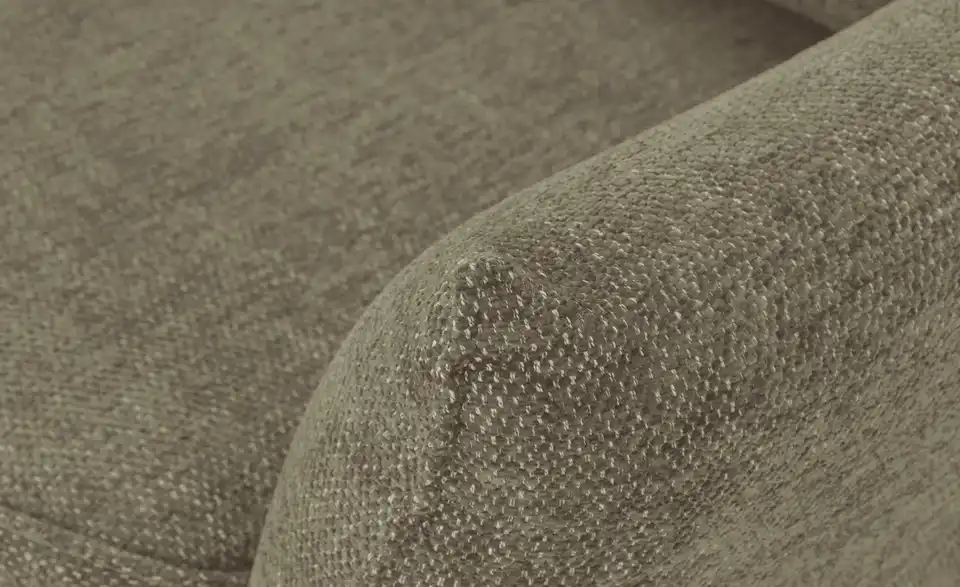 smart Big Sofa Linda BHT 226|78|100 cm, Flachgewebe grob