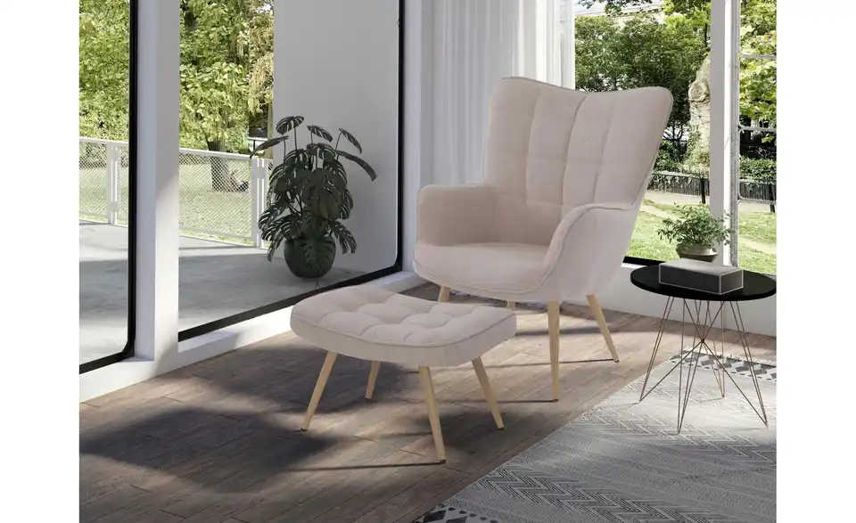 Sessel Uta BHL 72|97|80 cm, Webstoff