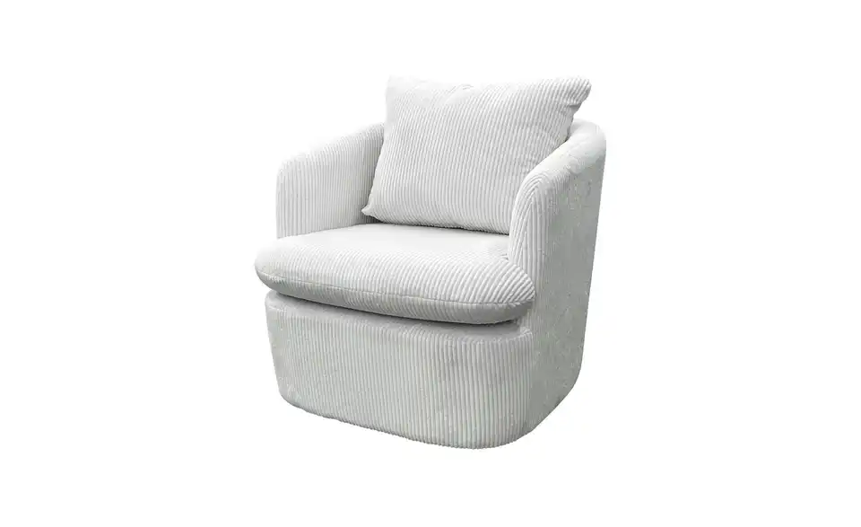 Sessel Harmony BHL 72|78|77 cm, Cordstoff grob