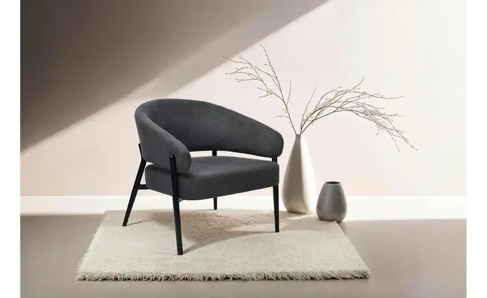 Sessel John BHL 75|72,5|73 cm, Webstoff