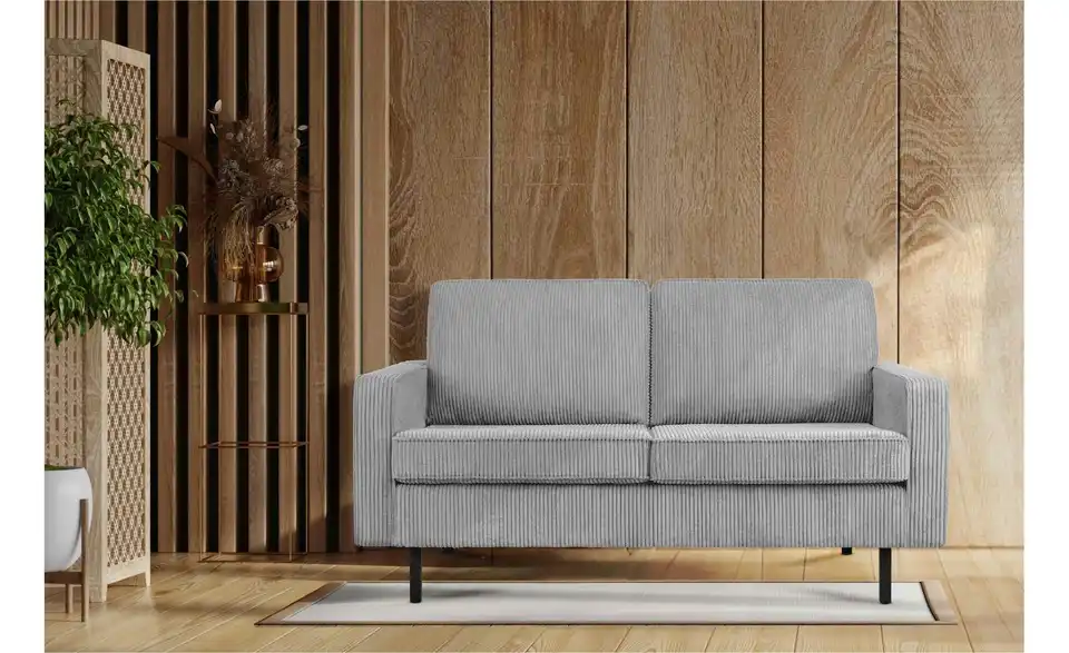 KONSIMO Einzelsofa Invia BHL 164|87|98 cm, Cordstoff