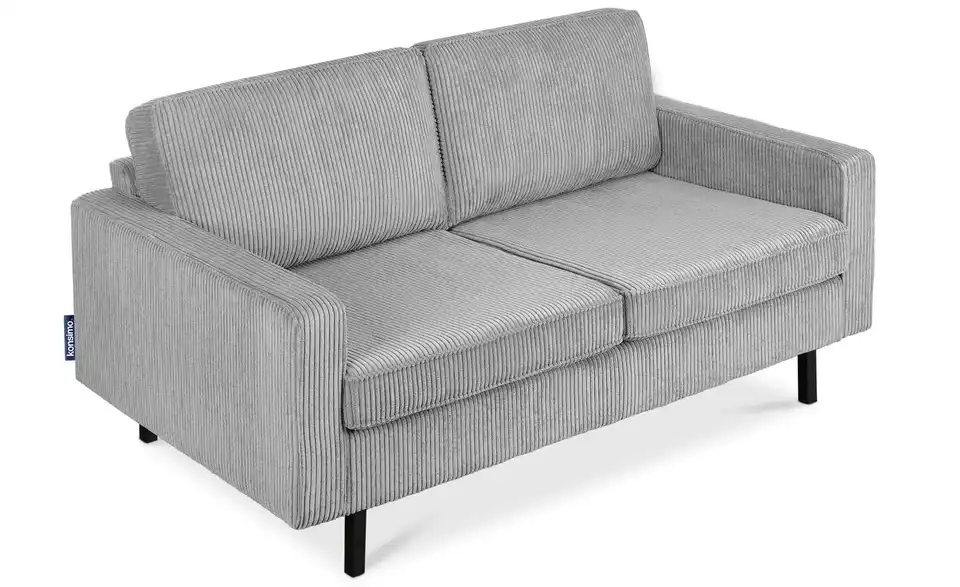 KONSIMO Einzelsofa Invia BHL 164|87|98 cm, Cordstoff