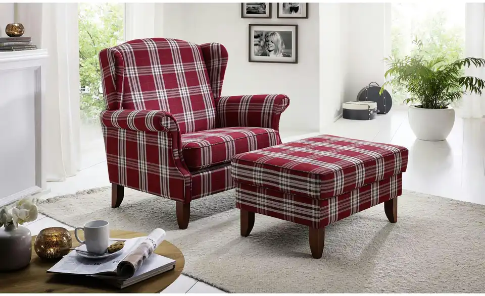 Max Winzer Big-Sessel Verita BHL 114|108|81 cm, Flachgewebe