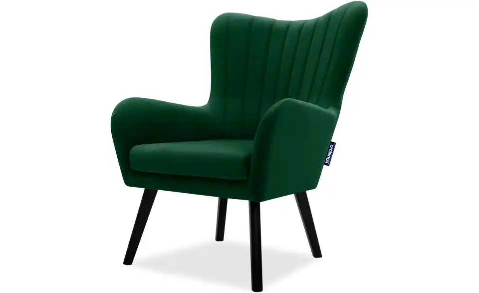 KONSIMO Sessel Gadi BHL 76|100|78 cm, Velours